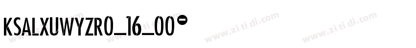 KSALXUWYZR0_16_00字体转换