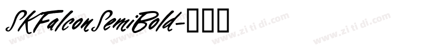SKFalconSemiBold字体转换 SKFalconSemiBold字体转换