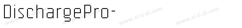 DischargePro字体转换