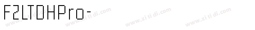 FZLTDHPro字体转换