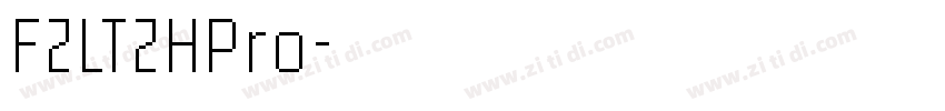 FZLTZHPro字体转换
