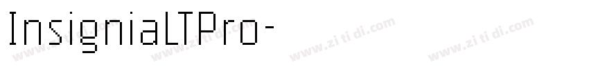 InsigniaLTPro字体转换
