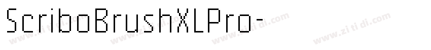 ScriboBrushXLPro字体转换