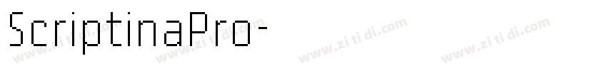 ScriptinaPro字体转换