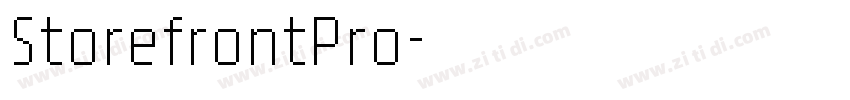 StorefrontPro字体转换