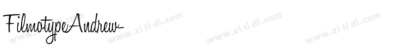 FilmotypeAndrew字体转换