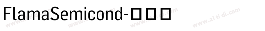 FlamaSemicond字体转换 FlamaSemicond字体转换