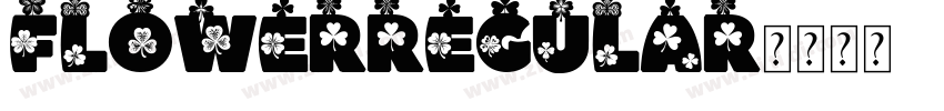 flowerregular字体转换