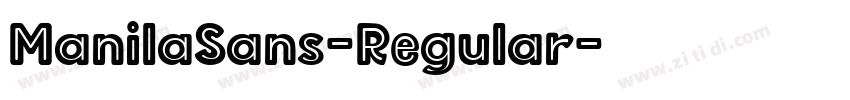 ManilaSans-Regular字体转换 ManilaSans-Regular字体转换