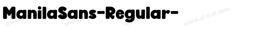 ManilaSans-Regular字体转换 ManilaSans-Regular字体转换