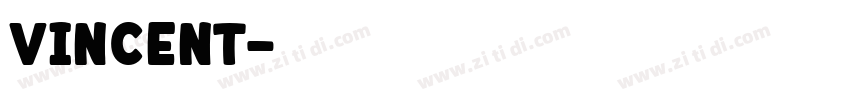VINCENT字体转换