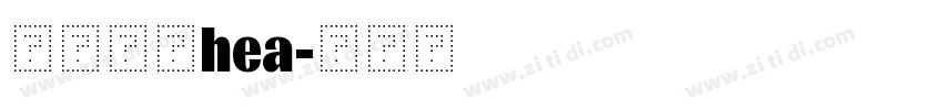 思源字体hea字体转换
