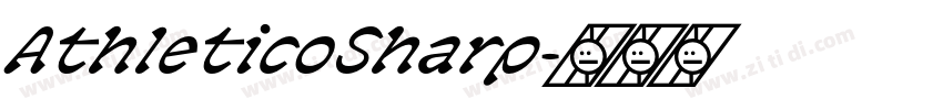AthleticoSharp字体转换