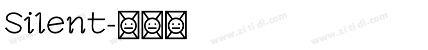 Silent字体转换