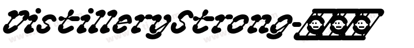DistilleryStrong字体转换