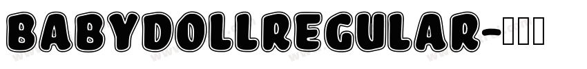 BabyDollRegular字体转换