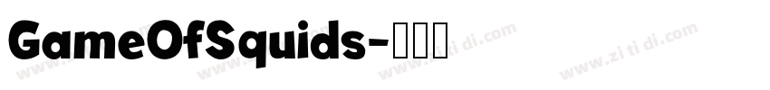 GameOfSquids字体转换