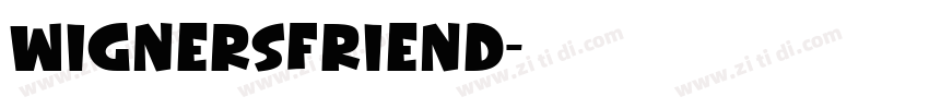 WignersFriend字体转换
