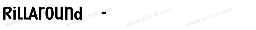 RillAround字体字体转换