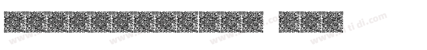 QQspeedBlack_GBK字体转换
