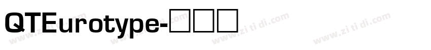 QTEurotype字体转换