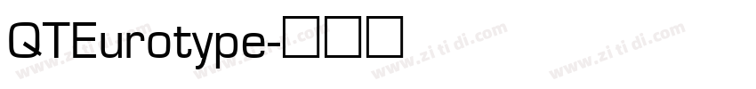 QTEurotype字体转换