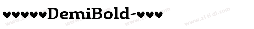 方正方俊黑DemiBold字体转换 方正方俊黑DemiBold字体转换
