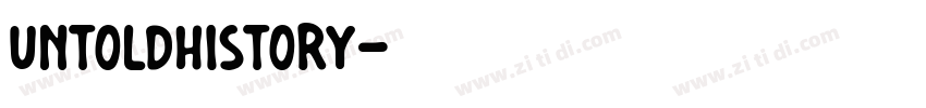 untoldhistory字体转换