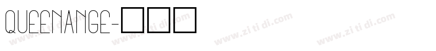 QueenAnge字体转换