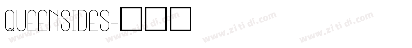 Queensides字体转换