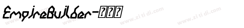 EmpireBuilder字体转换