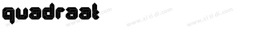 Quadraat字体转换