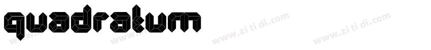 Quadratum字体转换