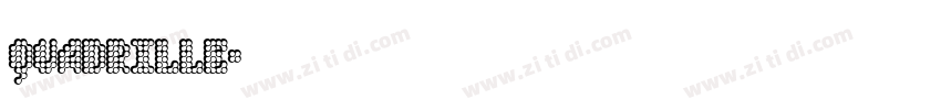 Quadrille字体转换