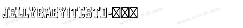 JellybabyITCStd字体转换