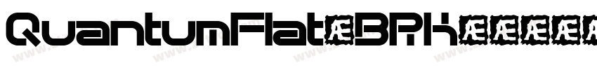 QuantumFlat(BRK)字体转换