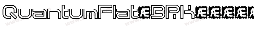 QuantumFlat(BRK)字体转换