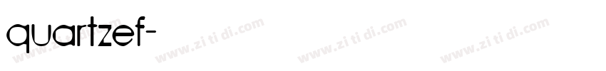 quartzef字体转换