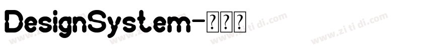 DesignSystem字体转换
