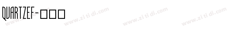 quartzef字体转换