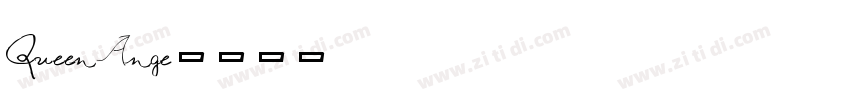 QueenAnge字体转换