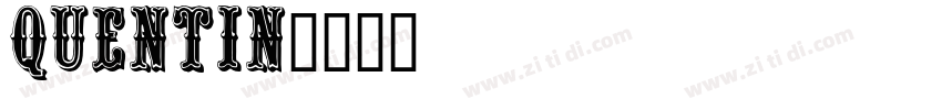 Quentin字体转换
