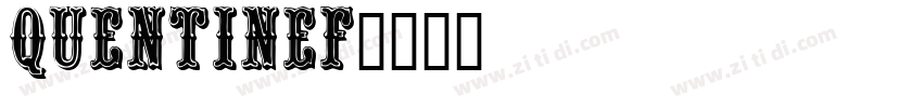 QuentinEF字体转换