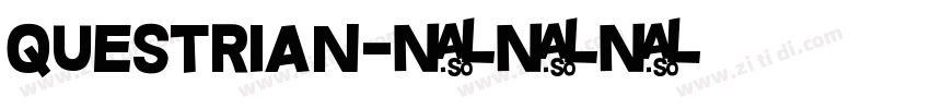 Questrian字体转换