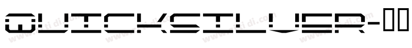 Quicksilver字体转换