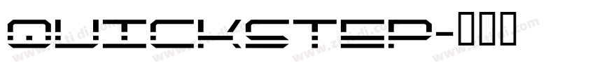 quickstep字体转换