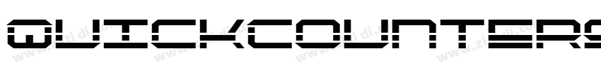 QuickCounters字体转换