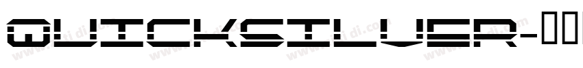 Quicksilver字体转换