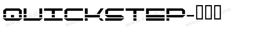 quickstep字体转换