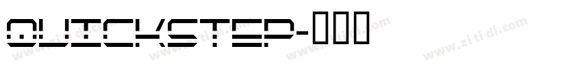 quickstep字体转换